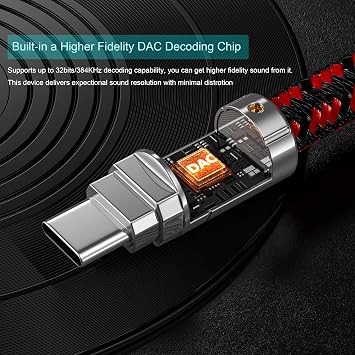 USB C - RCAオーディオケーブル オーディオファン 9.8フィート Type C - 2RCA オスジャック Y オーディオススプリッターコードアダプター iPhone 16 15シリーズ、ホームシアター、DVD、アンプ、スピーカー、カーステレオ用