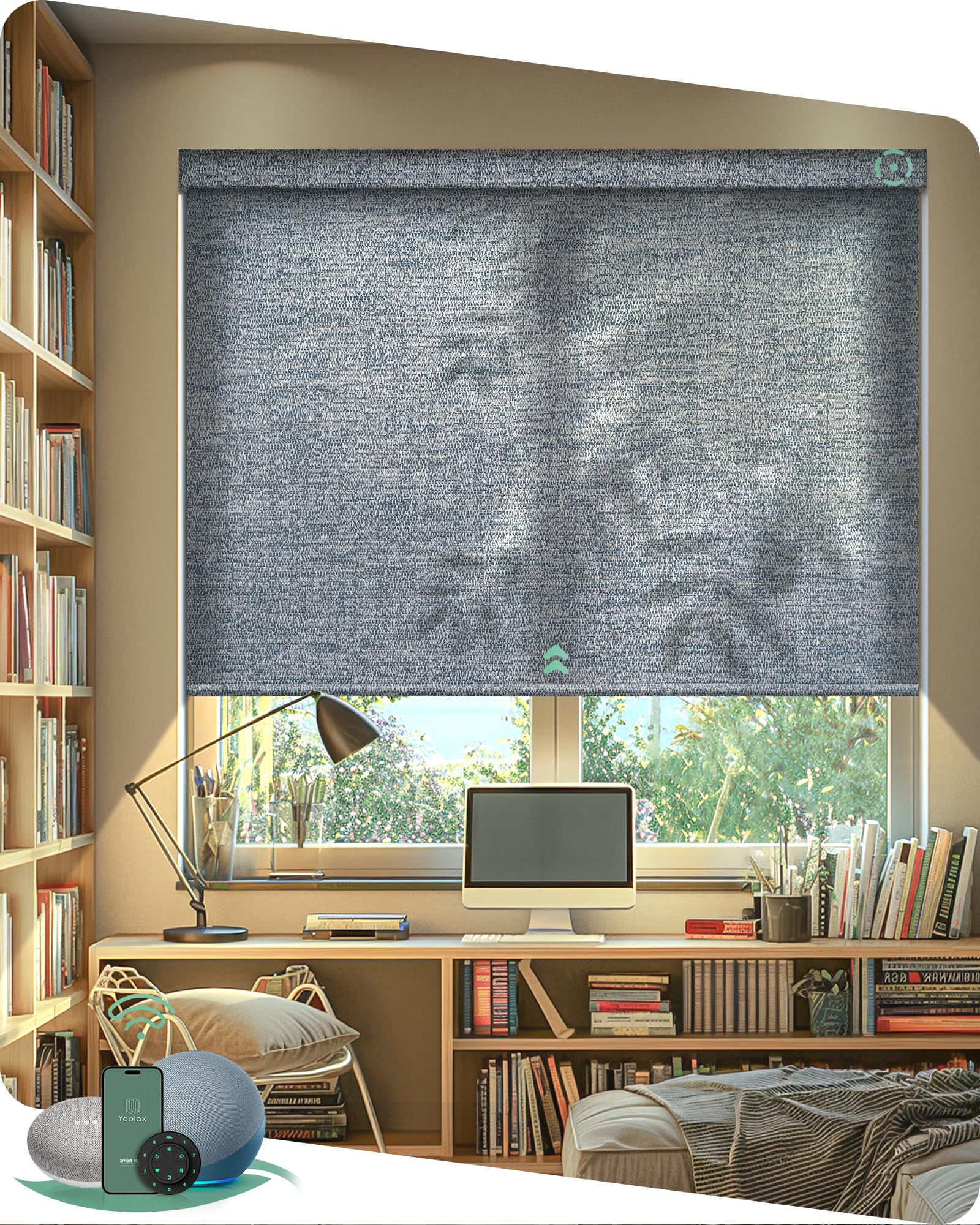 Yoolax Light Filtering Smart Blinds