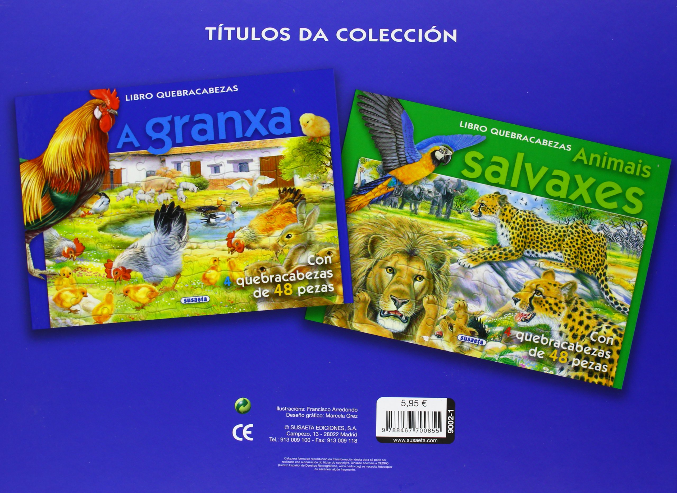 A Granxa (Libro Quebracabezas 48 Pezas)