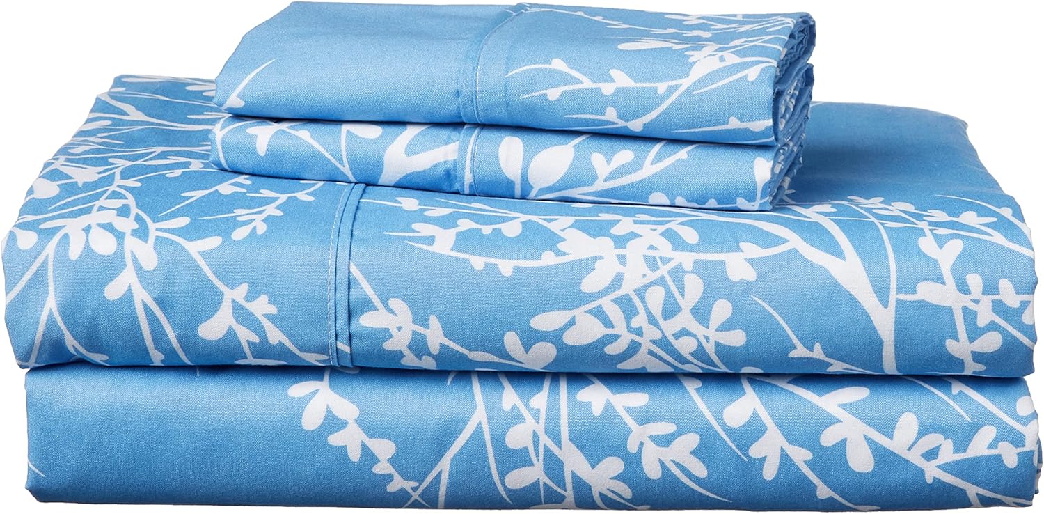Spirit Linen Queen Sheets, 4Piece Set with Matching