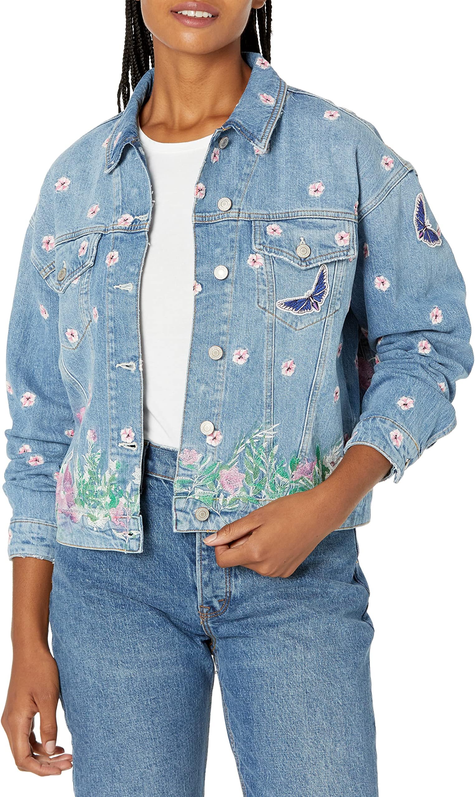 GUESS Women's Clara Denim Jacket