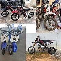 Vista 2 de Guardabarros de plástico delantero estilo CRF50 125CC Pit PRO Trail Dirt Bike - Blanco