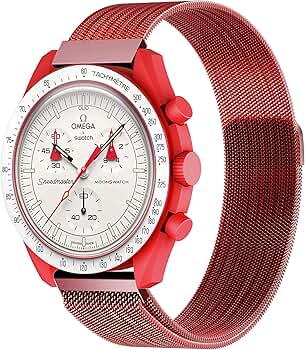 【オメガ純正】ミラネーセ時計バンド Amazon.co.jp: Laband メタルミラネーゼストラップ Omega X Swatch