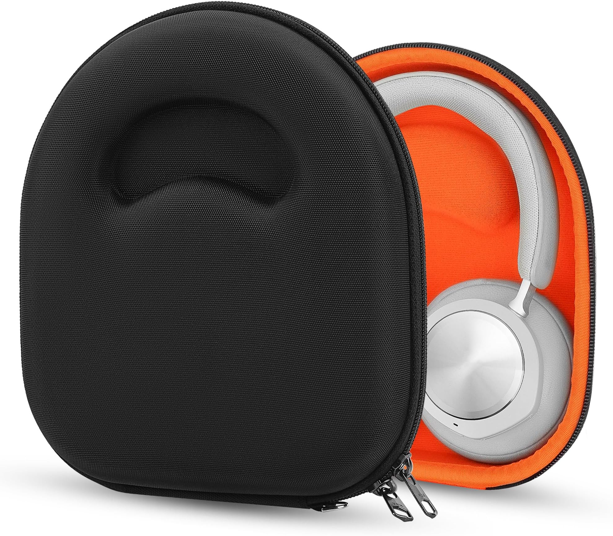 Geekria Shield Headphones Case Compatible with Bang & Olufsen Beoplay H95, H9i, H9, H8, H8i, H6, H4, H2 Case, Replacement Hard Shell Travel Carrying Bag with Cable Storage (Black)