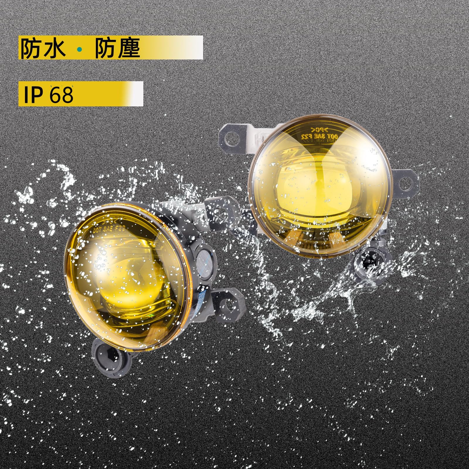 Amazon | CJWUHAO 三菱 トライトン LC2T R6.2～ オプションLEDフォグ