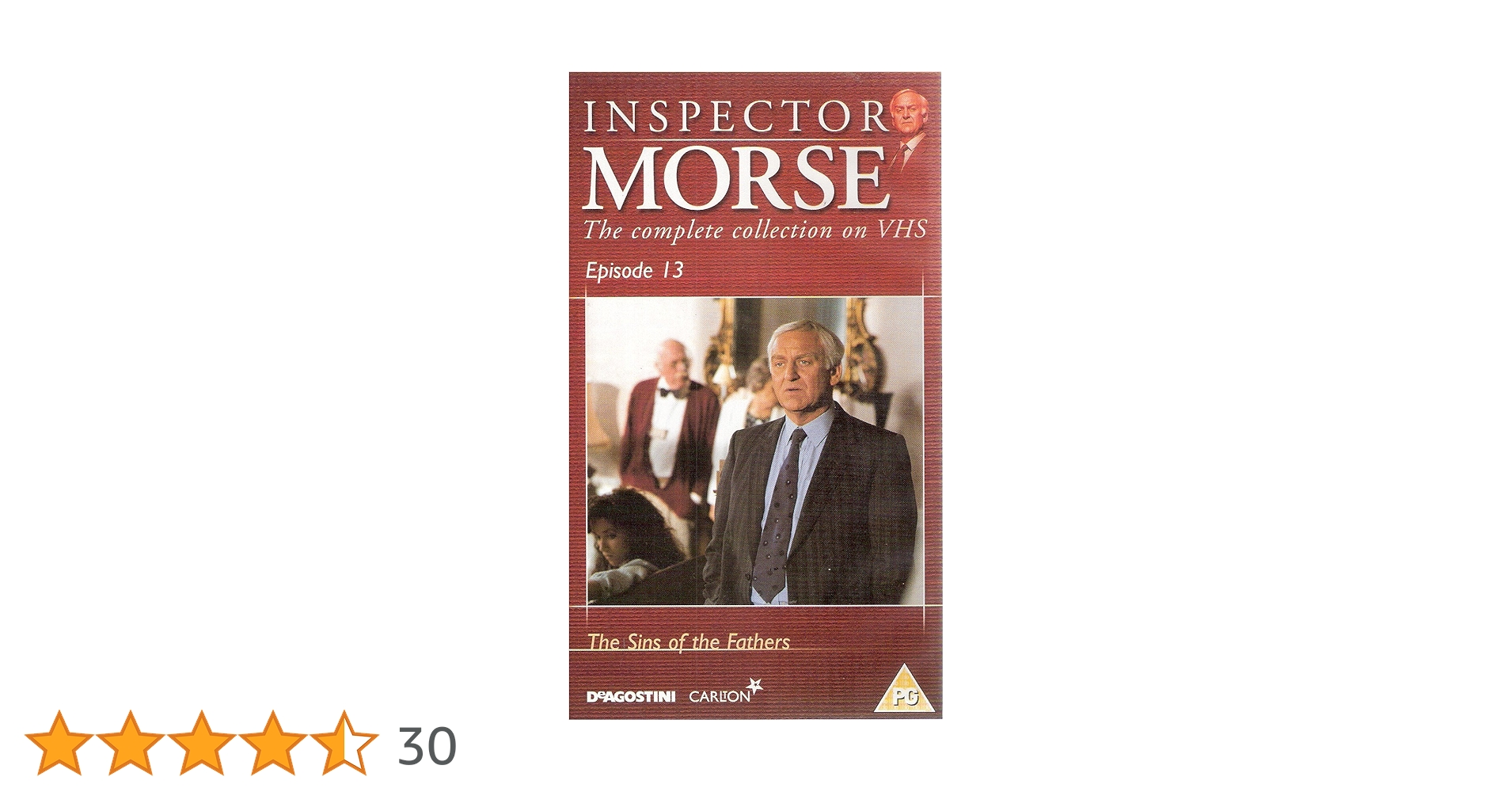 Inspector Morse: The Sins Of The Fathers [VHS] : John Thaw