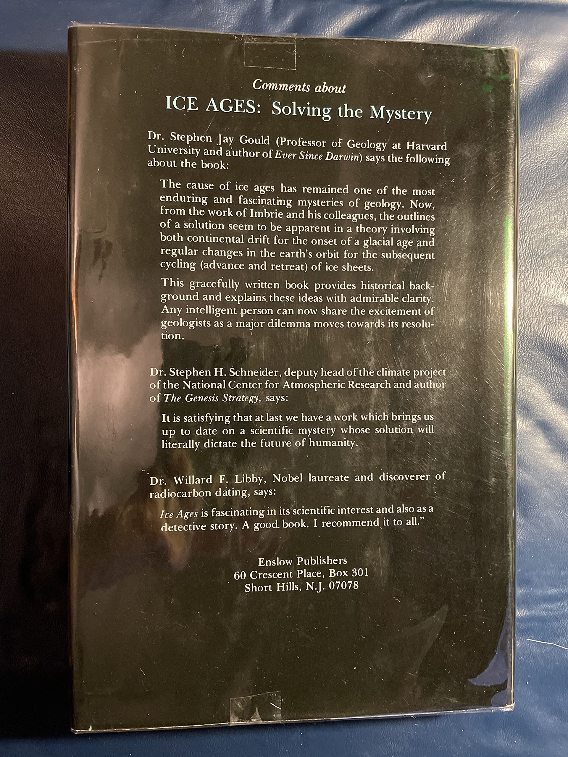 Ice Ages: Solving the Mystery Imbrie, John - PT01