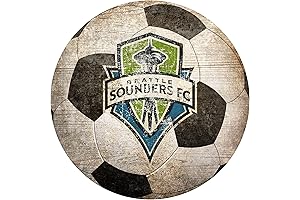 Seattle Sounders 12-inch Soccer Ball Shaped Sign: Display Your Team Pride