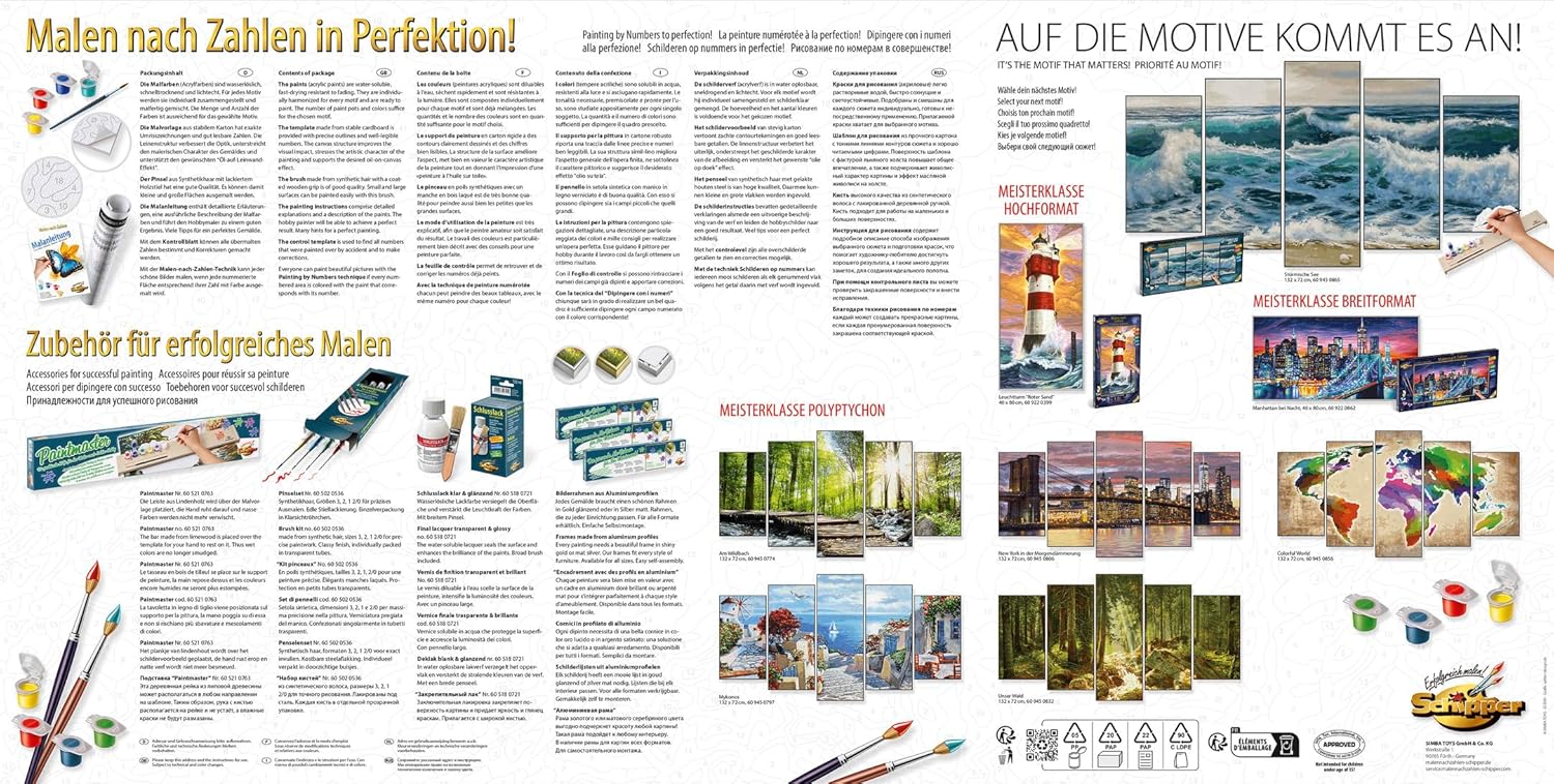 Schipper Mystic Patagonia Paint by Number Kit