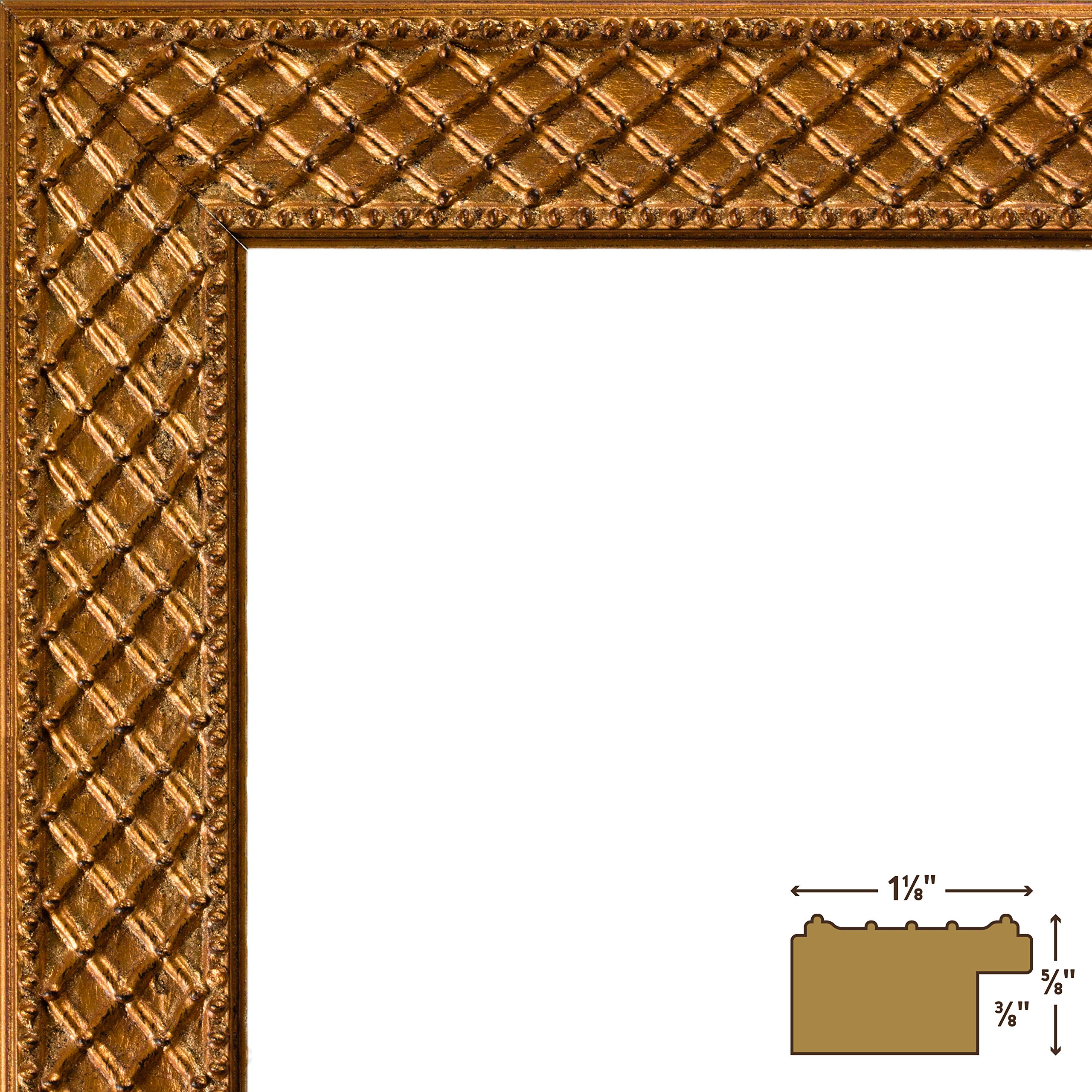 Amazon.co.jp: Craig Frames Lenox アンティークゴールド 無垢材 写真