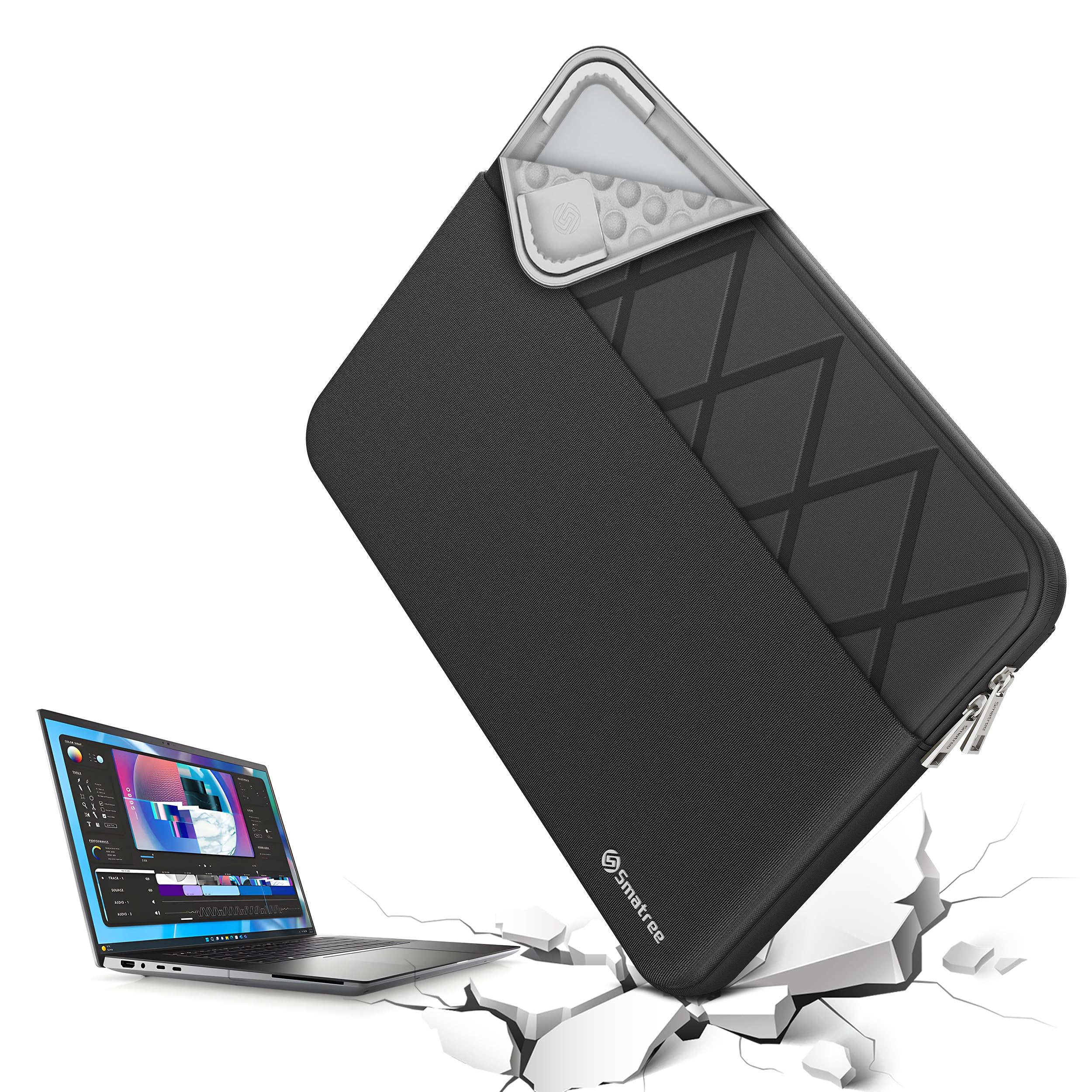 Smatree 16 inch Laptop Sleeve for DELL Inspiron 16/16 Plus/16 2 in 1
