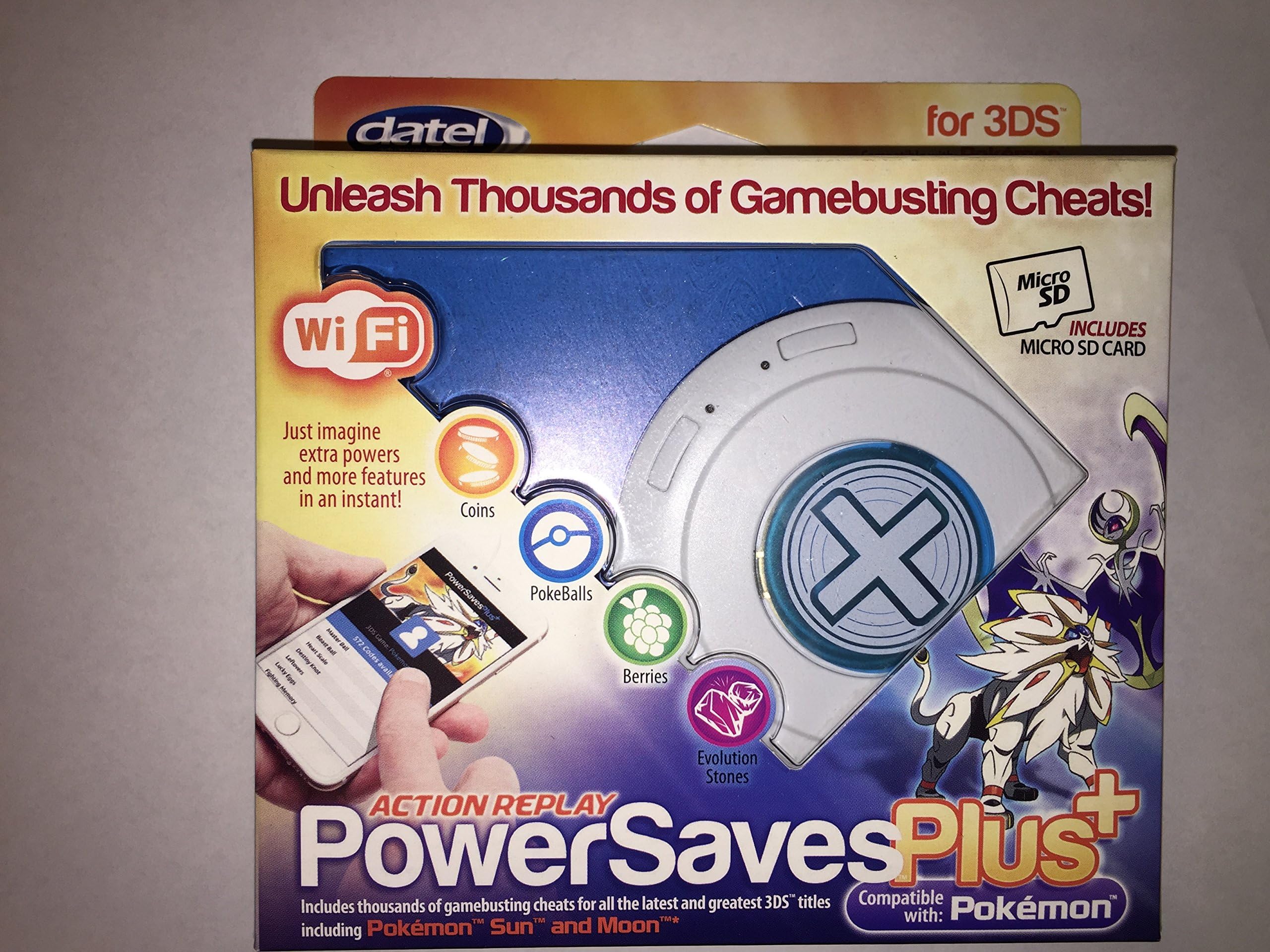 Datel DUS0397 Action Replay PowerSavesPlus+ for Nintendo 3DS (Wi-Fi)