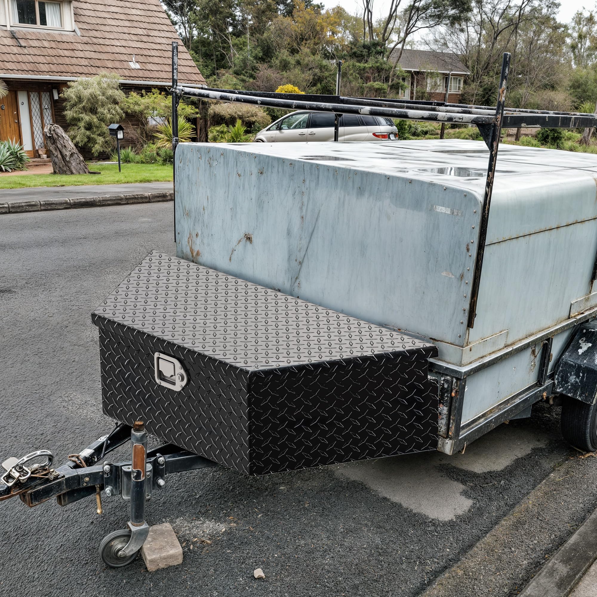 Amazon.co.jp: YITAMOTOR 39インチ トレーラータンボックス 高耐久