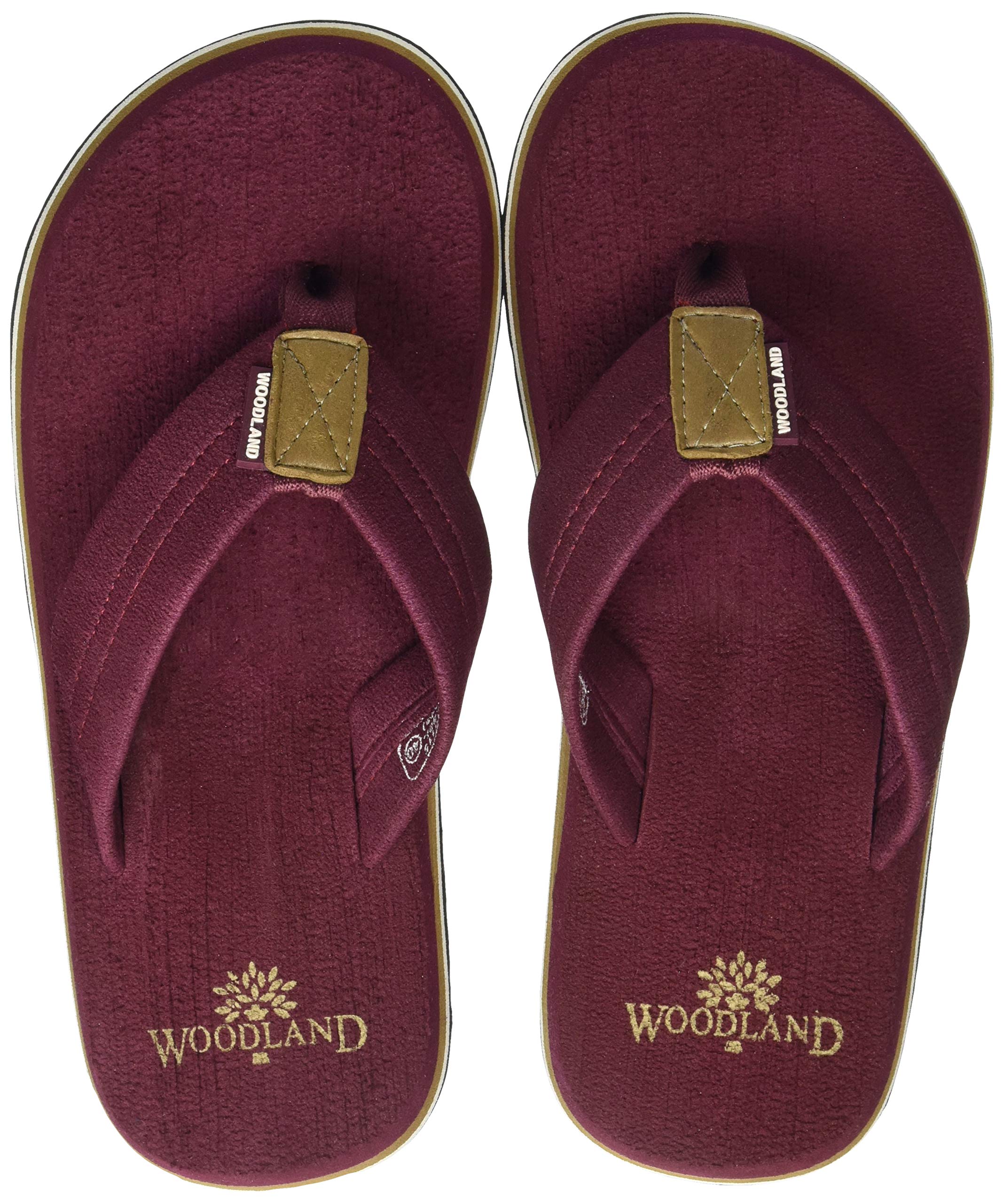woodland Men's Maroon/Camel FF 1744115 10 UK (44 EU) (Set of 2 Pairs)-picture-12
