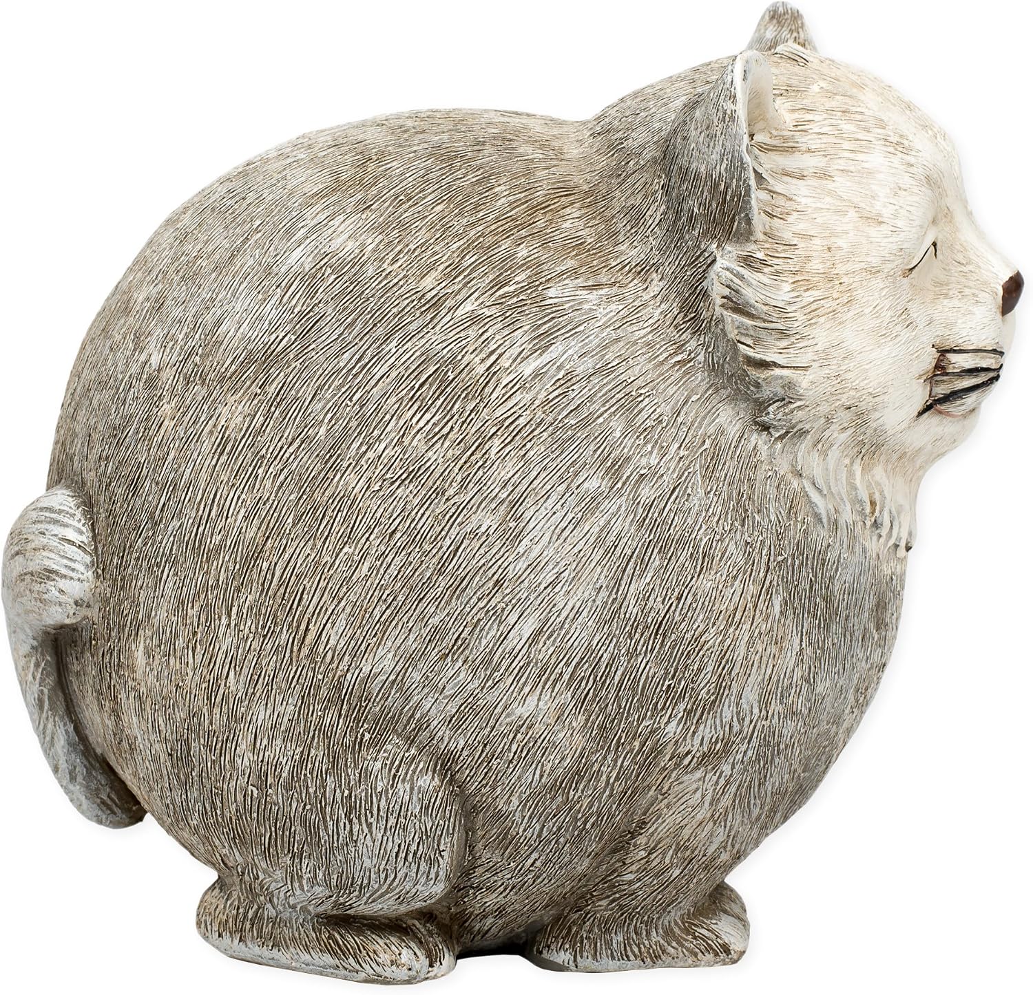Roman Pudgy Pal Garden Figure, 75263, Standing Cat, 7.25 inches tall