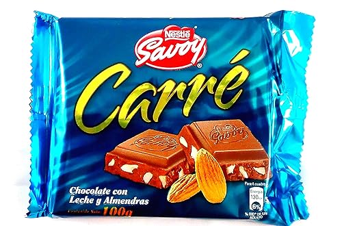 Miniatura 6 de Carré Autentico Chocolate Savoy Venezolano 1 Caja, 10 Bares (Hazelnuts)