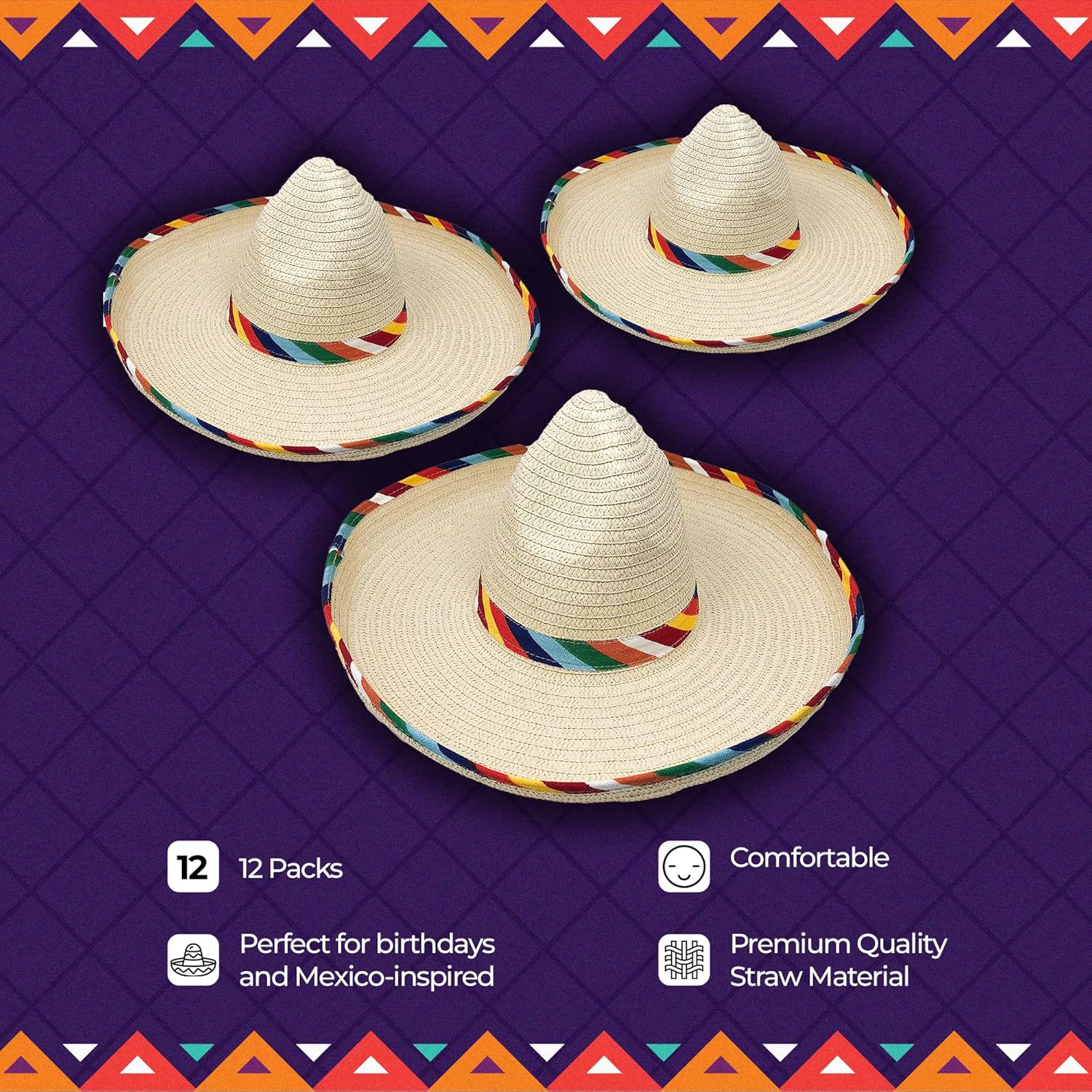 Podzly Sombrero Hats Mexican Hat for Men & Women