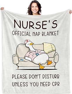 Nurses Week Gifts Blanket 50" X 60", Nurse Gifts for Women, Gifts for Nurses, Nurse Appreciation/Week/Day Gifts 2026, LPN RN Nursing Student Graduation Birthday Present