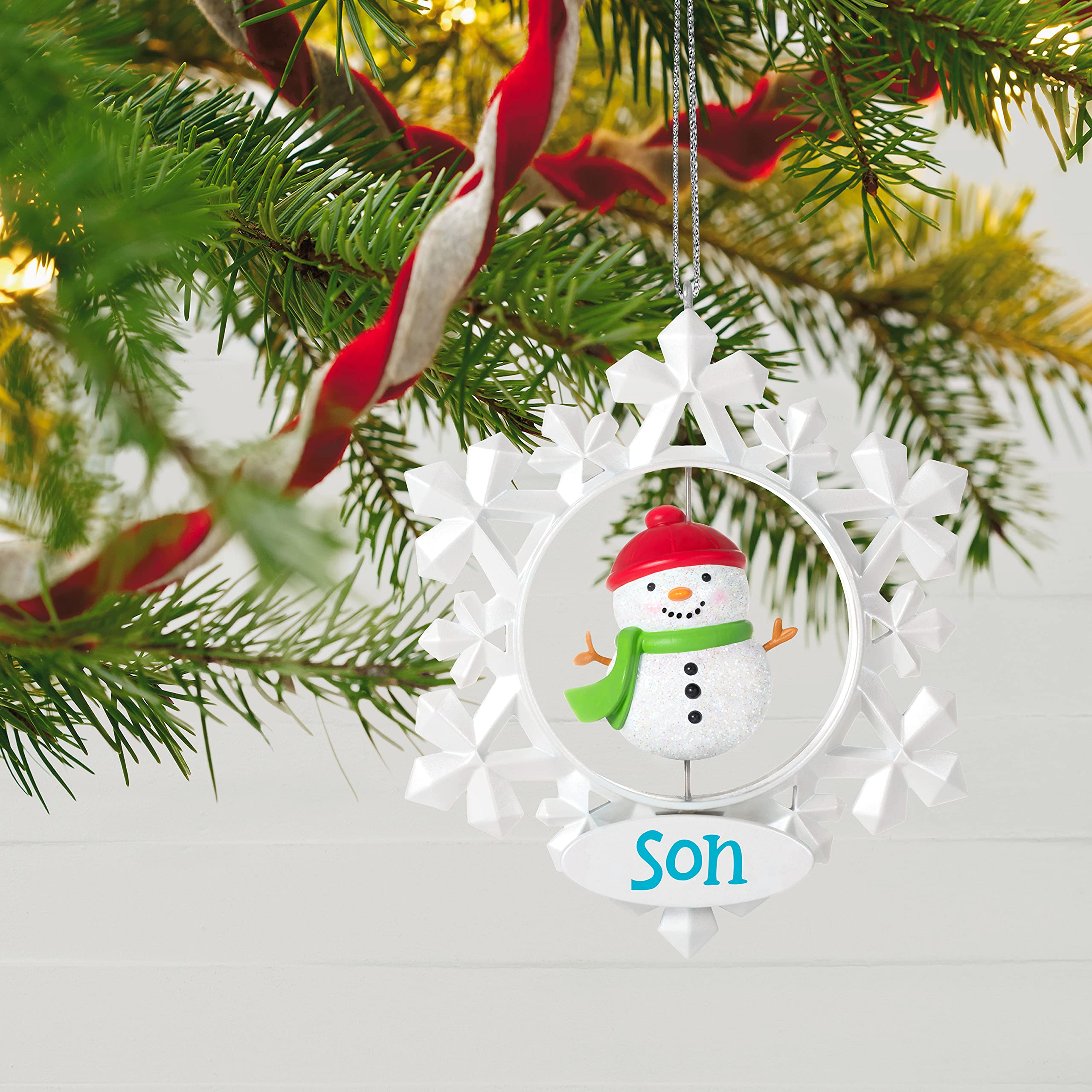Hallmark Keepsake Décoration de Noël 2021, flocon de neige fils