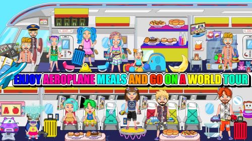 My Family Town Airport Games Fun for Kids – vue 4