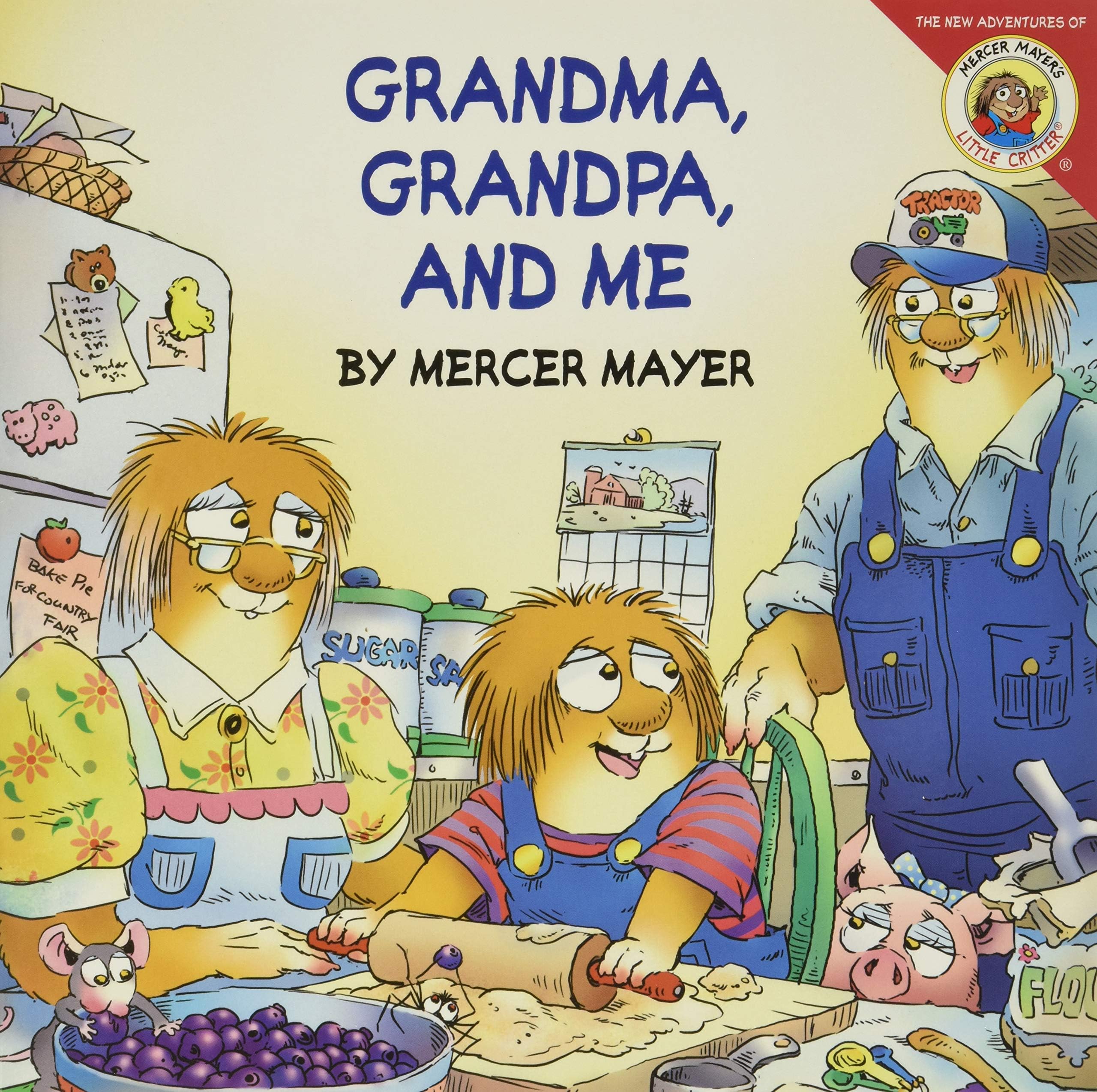 Little Critter: Grandma, Grandpa, and Me: A Sweet and Funny Story, Great for Mother's Day, about Family Bonds, for Kids (Ages 4-8)
