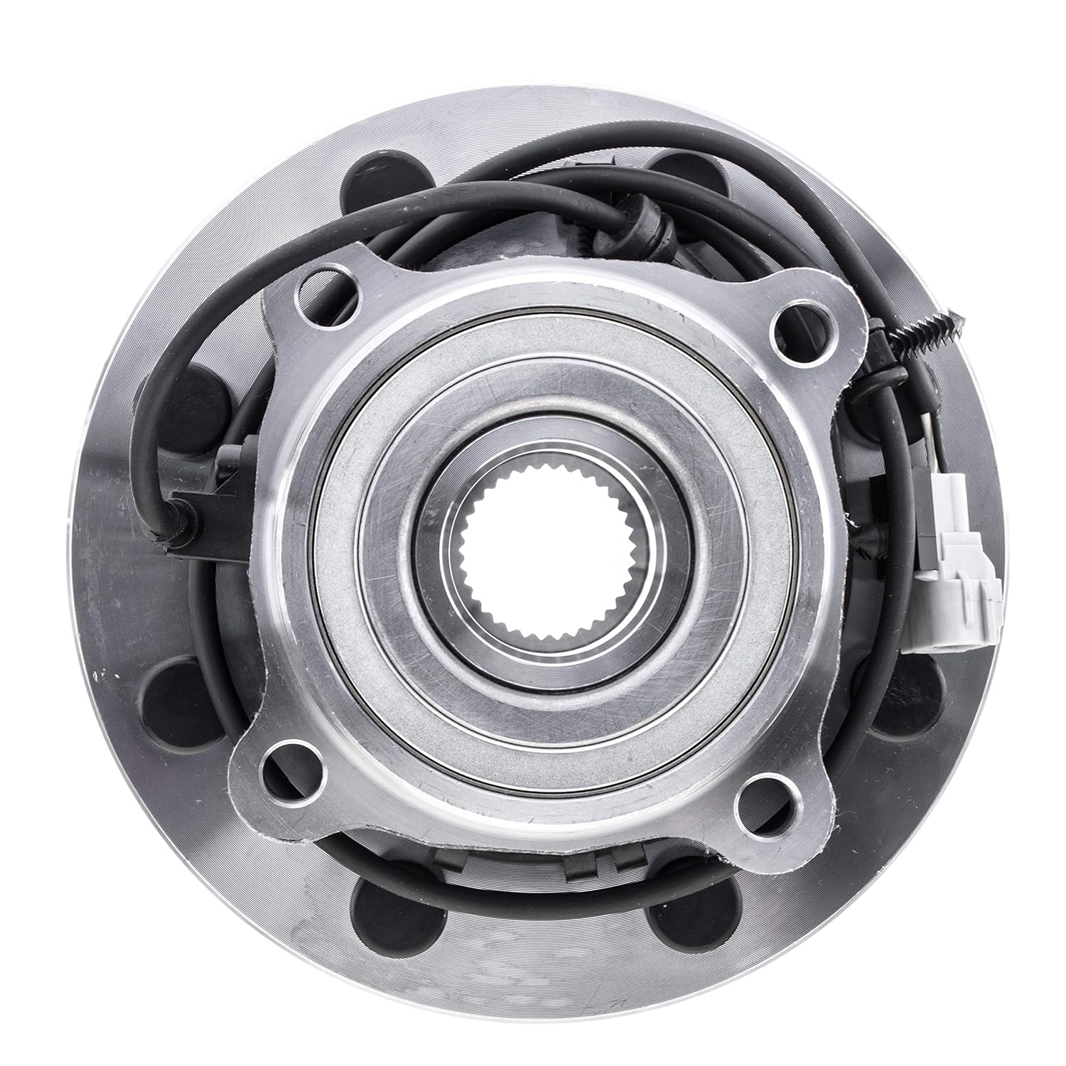 [2-Pack] 515063 - Front Driver and Passenger Side Wheel Hub Bearing Assembly for [4WD Models Only] 2000-2002 Dodge Ram 2500, 2000-2002 Dodge Ram 3500 [Cross Reference: SKF BR930203, Timken HA590203]