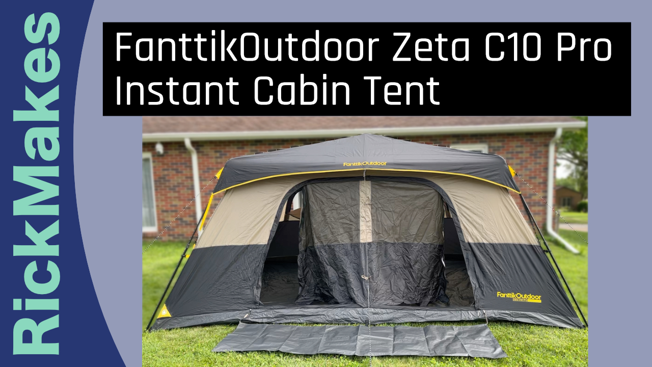Watch FanttikOutdoor Zeta C10 Pro Instant Cabin Tent on Amazon Live