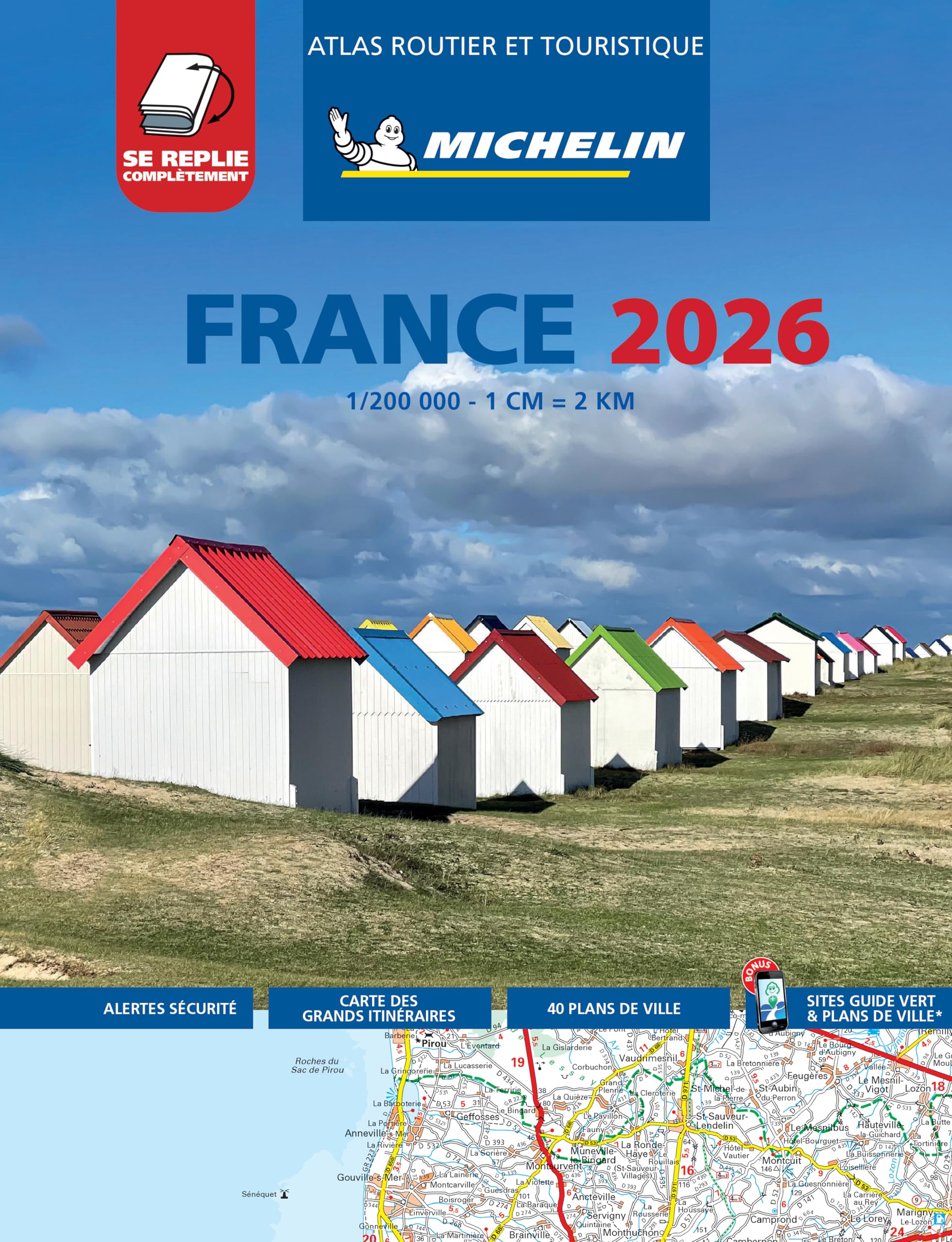 France 2026 - Tourist & Motoring Atlas Multi-flex by  Michelin - 9782067269477