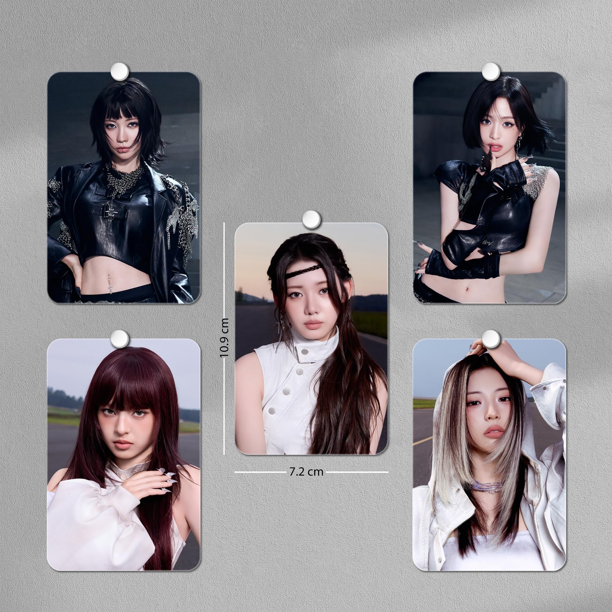 Baby Monster "We go up" Album" Glossy Laminated Photo Cards (Set of 14+2 Freebies) 1