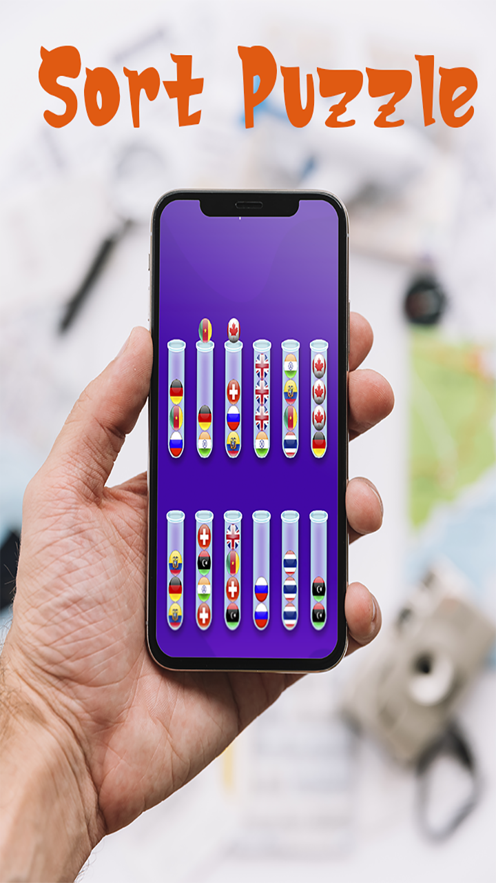Sort Games :Sort Flags Offline - Sorting Puzzle Free - App on Amazon ...