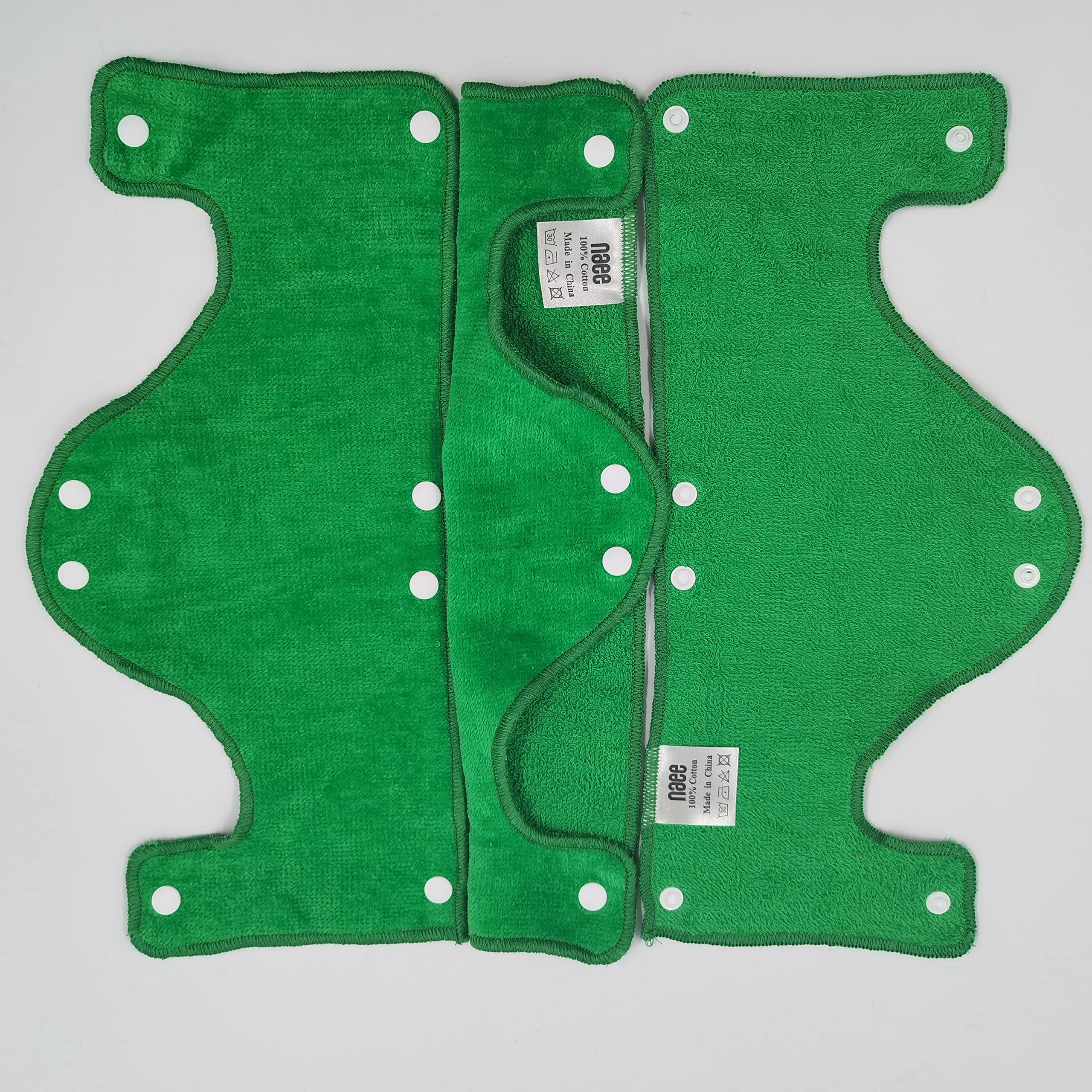 Big Green Hard Hat - Fascia per il sudore, riutilizzabile, lavabile, in spugna di cotone, con chiusura a scatto, 9 pezzi per confezione