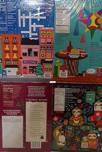 Miniatura 4 de Trader Joe's Calendario de Adviento 24 figuras de chocolate con leche, 1.76 onzas, 1.76 oz (cuatro cajas al azar)