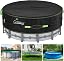 UIRWAY Poolabdeckung rund 366 cm, 420D