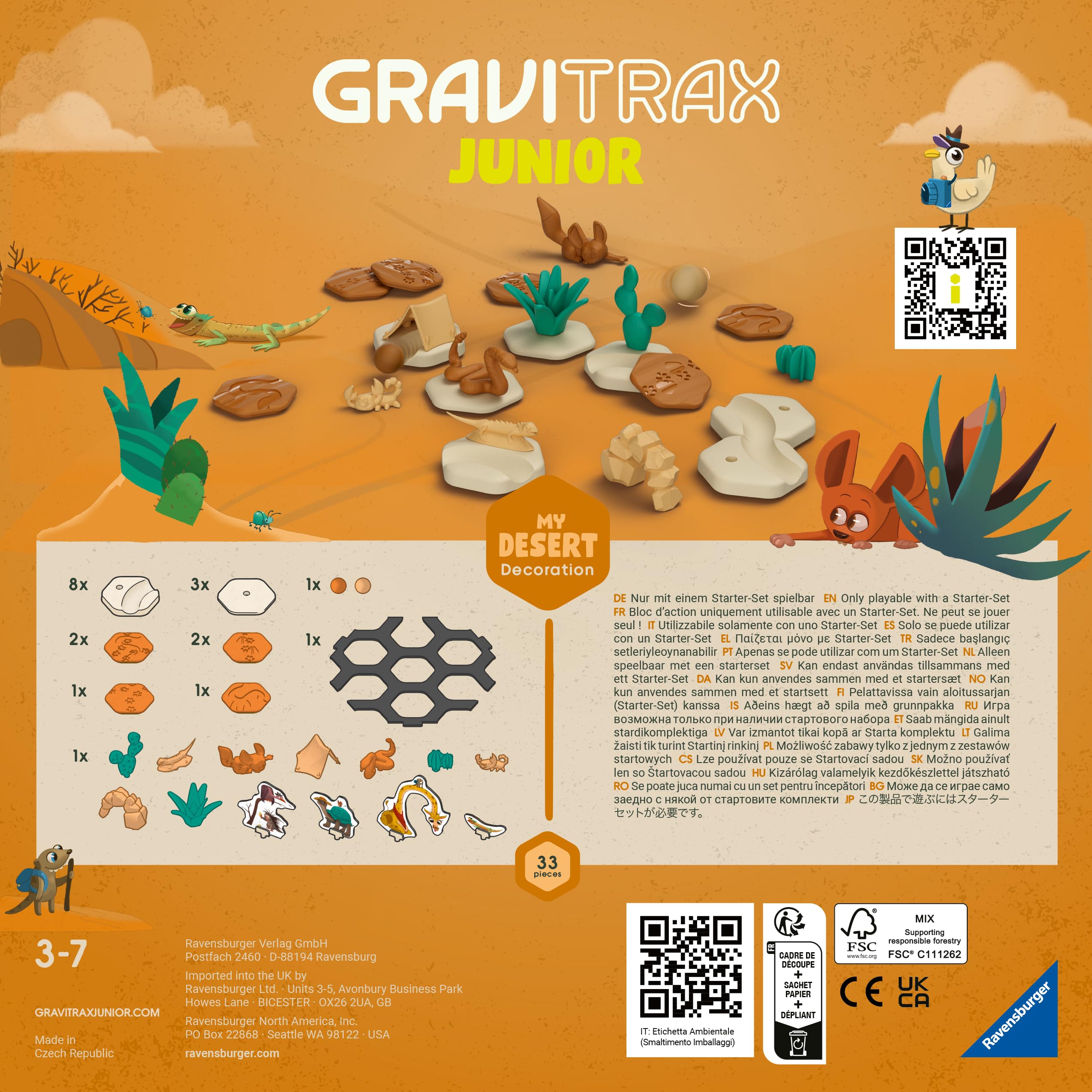Marble Run Expansion For Kids Ravensburger GraviTrax Lift Expansion ...