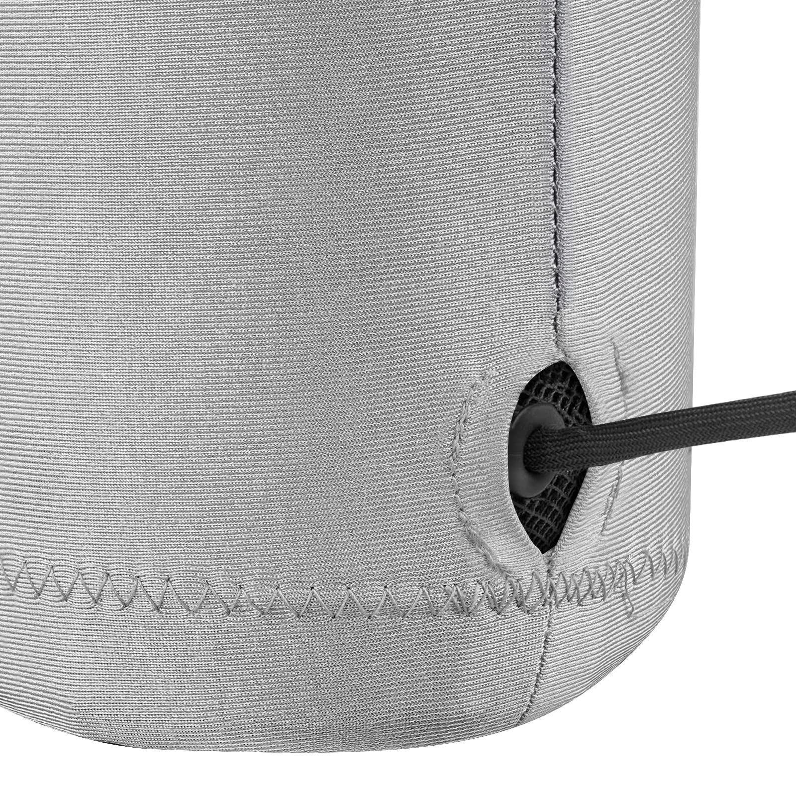 Geekria Lycra Speaker Cover for Apple HomePod 2/1, Dust Cover, Replacement Bluetooth Speaker Cover (Grey)