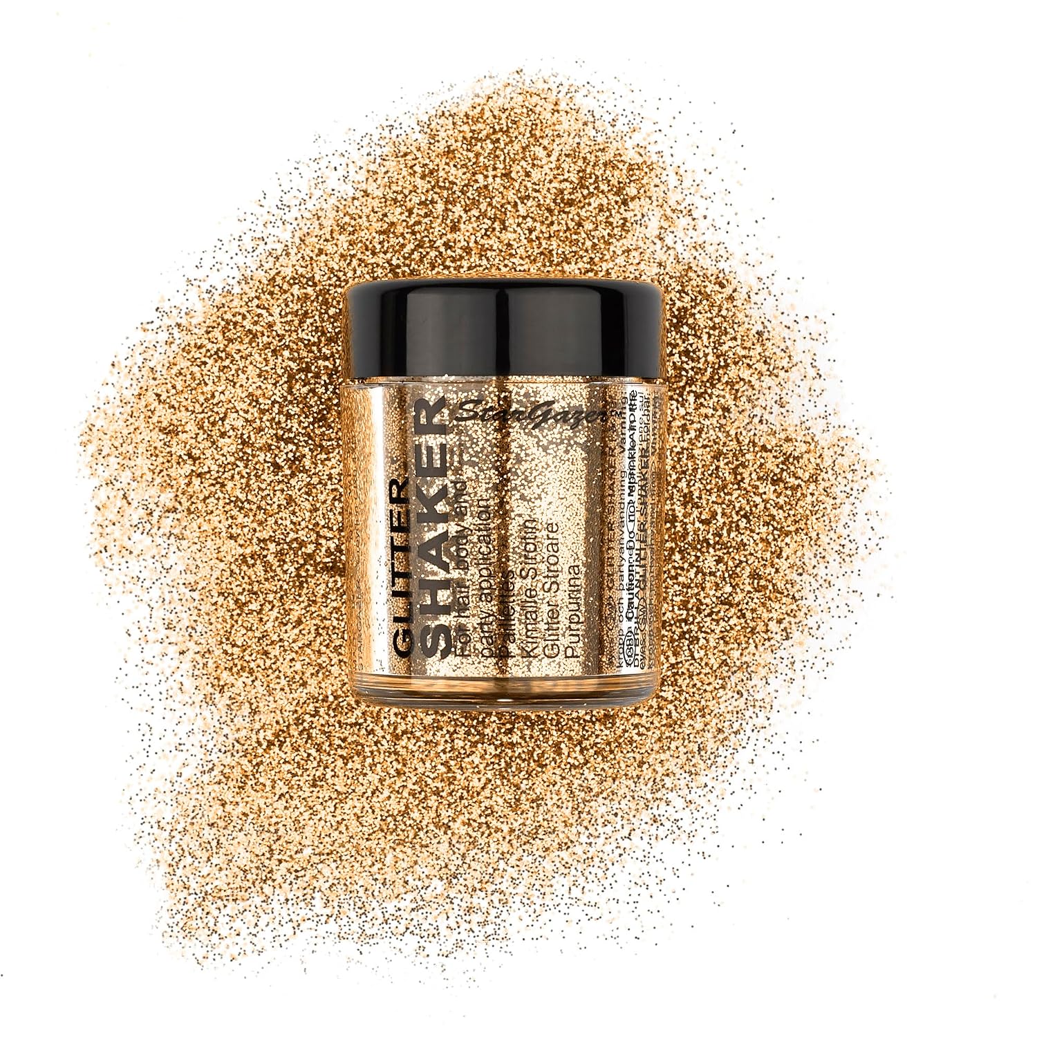 Stargazer Glitter Shaker, Gold