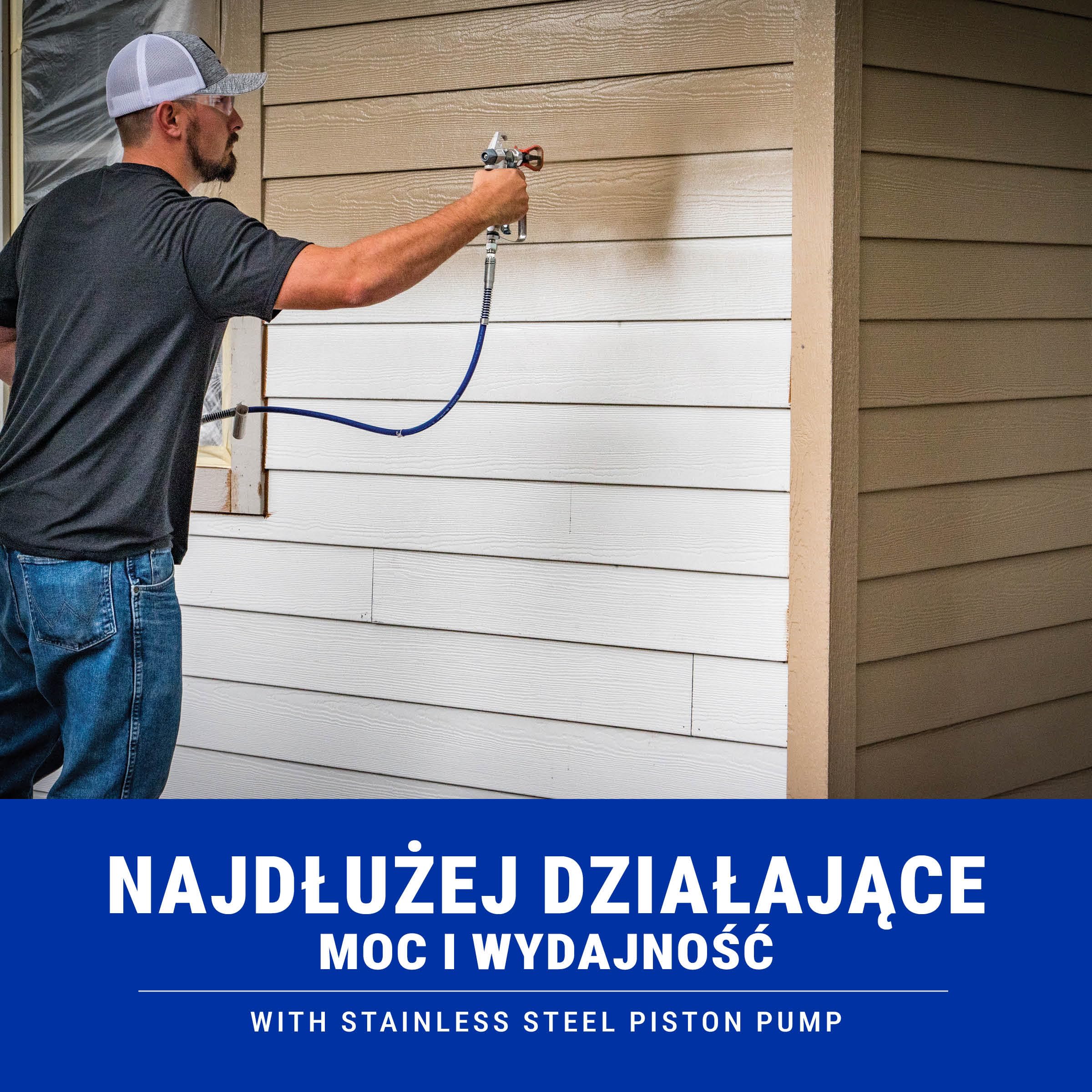 Magnum by Graco 17C243 A20 PLUS Airless system natryskowy, do zastosowań domowych (prędkość przepływu 0,9 l/min, ciśnienie maks. 207 barów)