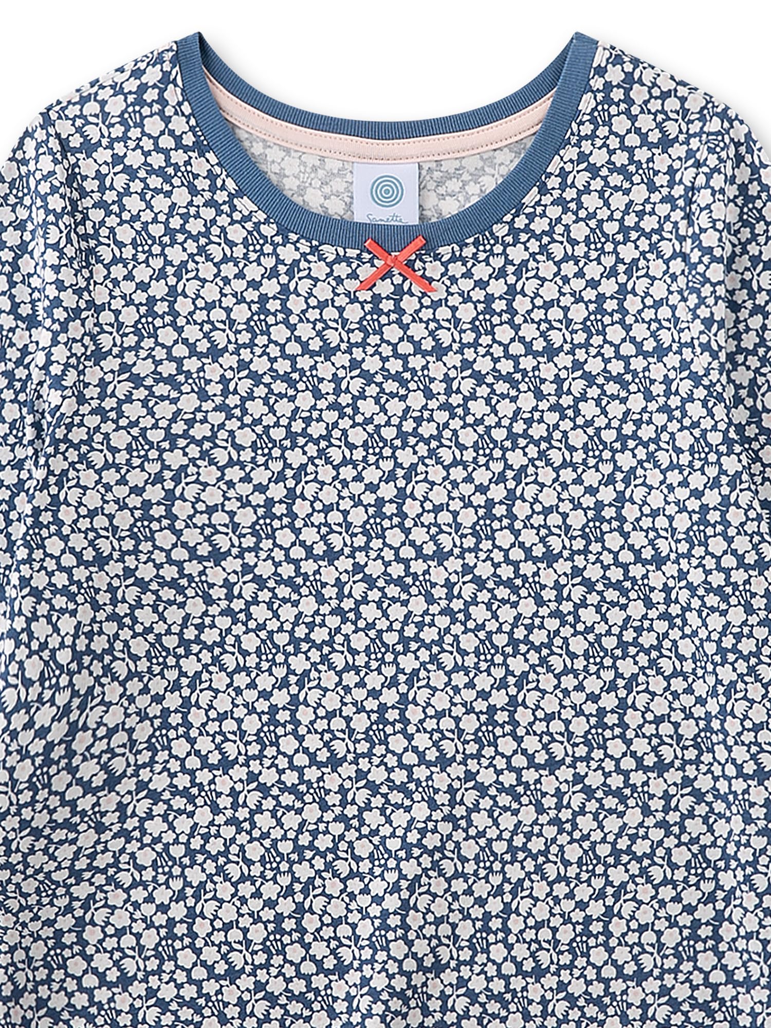 Sanetta 233770 Juego de Pijama, Azul, 128 para Niñas