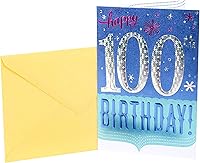 Vista 1 de Hallmark 100th Birthday Greeting Card (100th with Confetti)