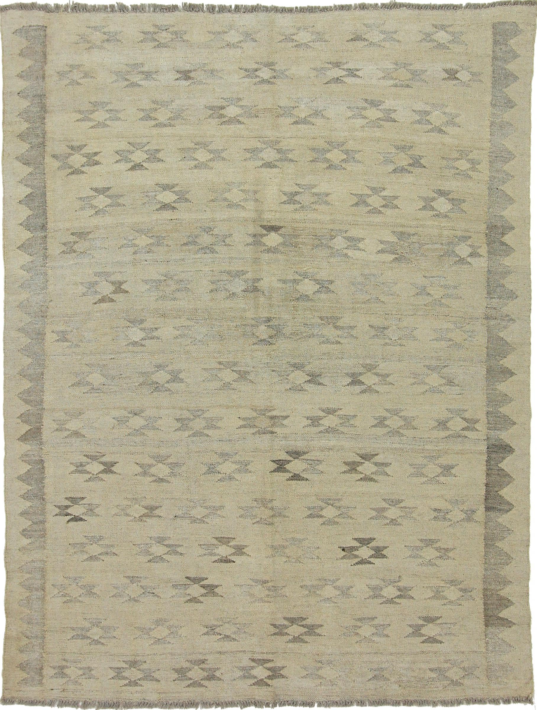 Tapis d'Orient Kilim Afghan fait main tapis laine 142x180 cm salon chambre