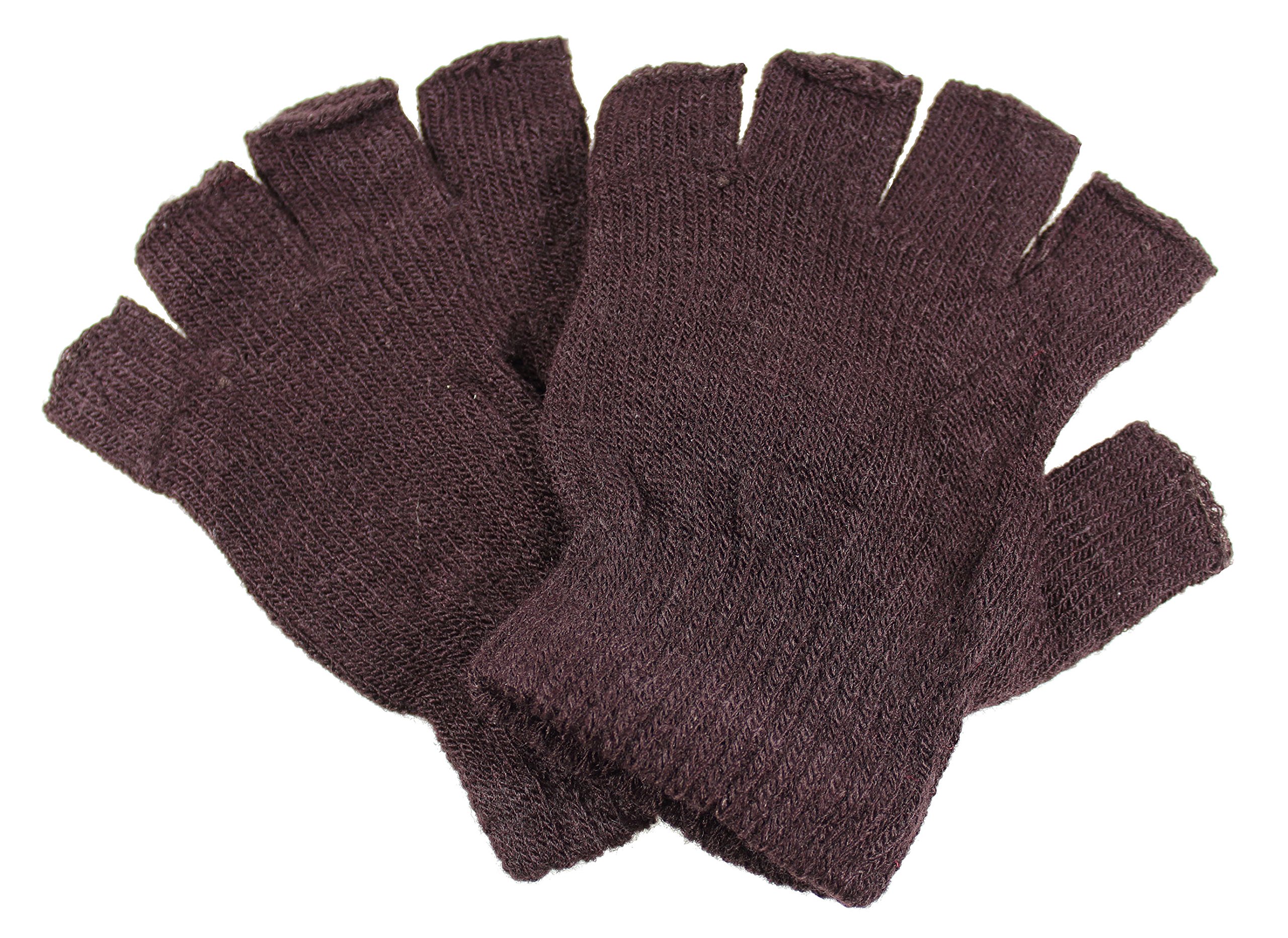 Gelante Guantes mágicos clásicos de punto sin dedos para adultos, lote al por mayor, 12 pares