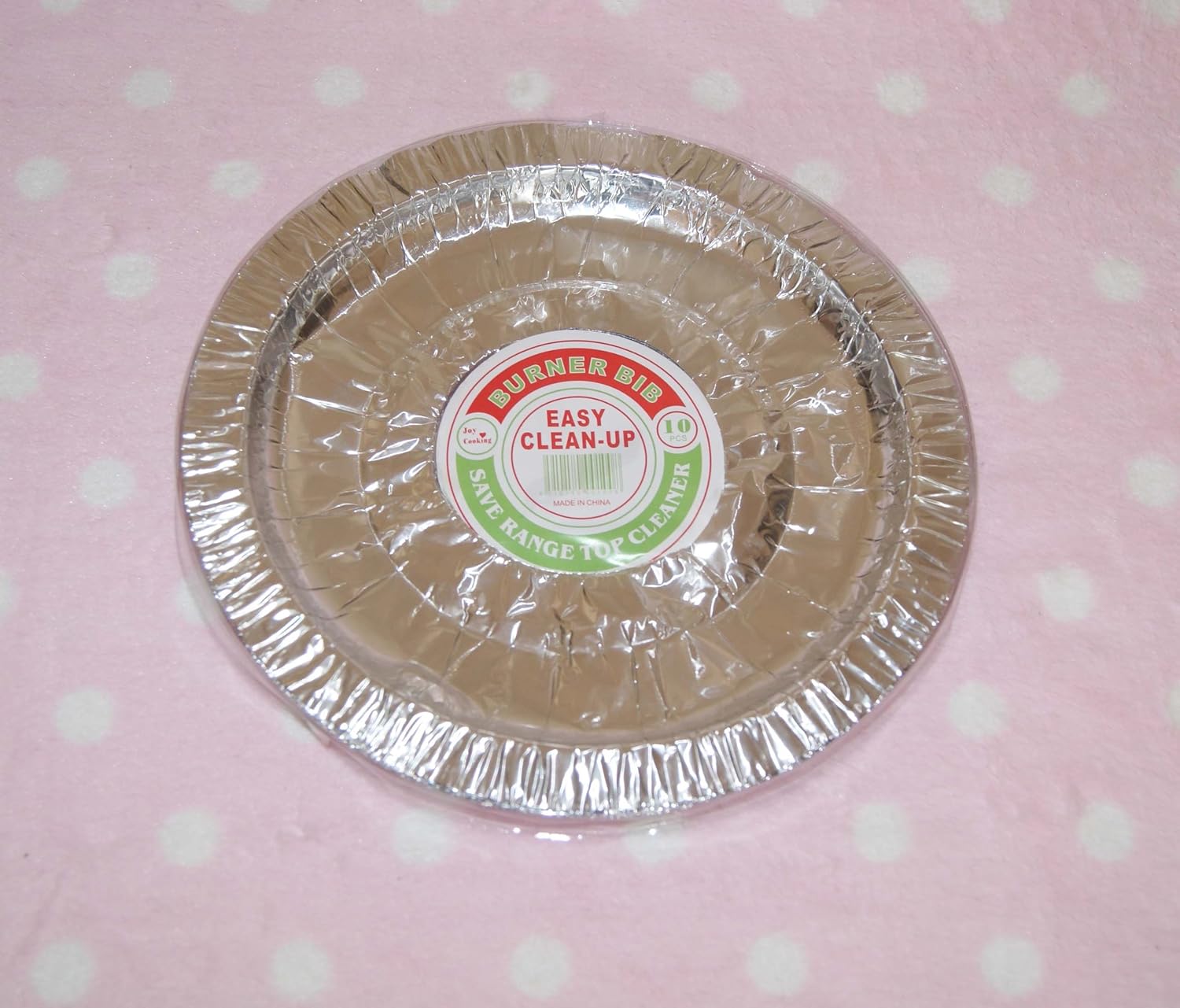 10 Pieces Round Gas Burner Bibs/covers Aluminum Foil