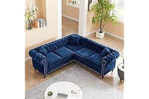 Luxurious Velvet Chesterfield Sectional: Comfort and Elegance Unraveled