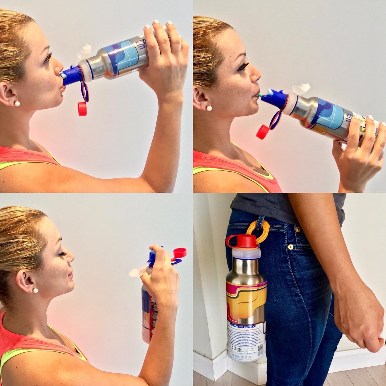 Sports Water steel insulated Bottle for Hot or Cold (Blue)