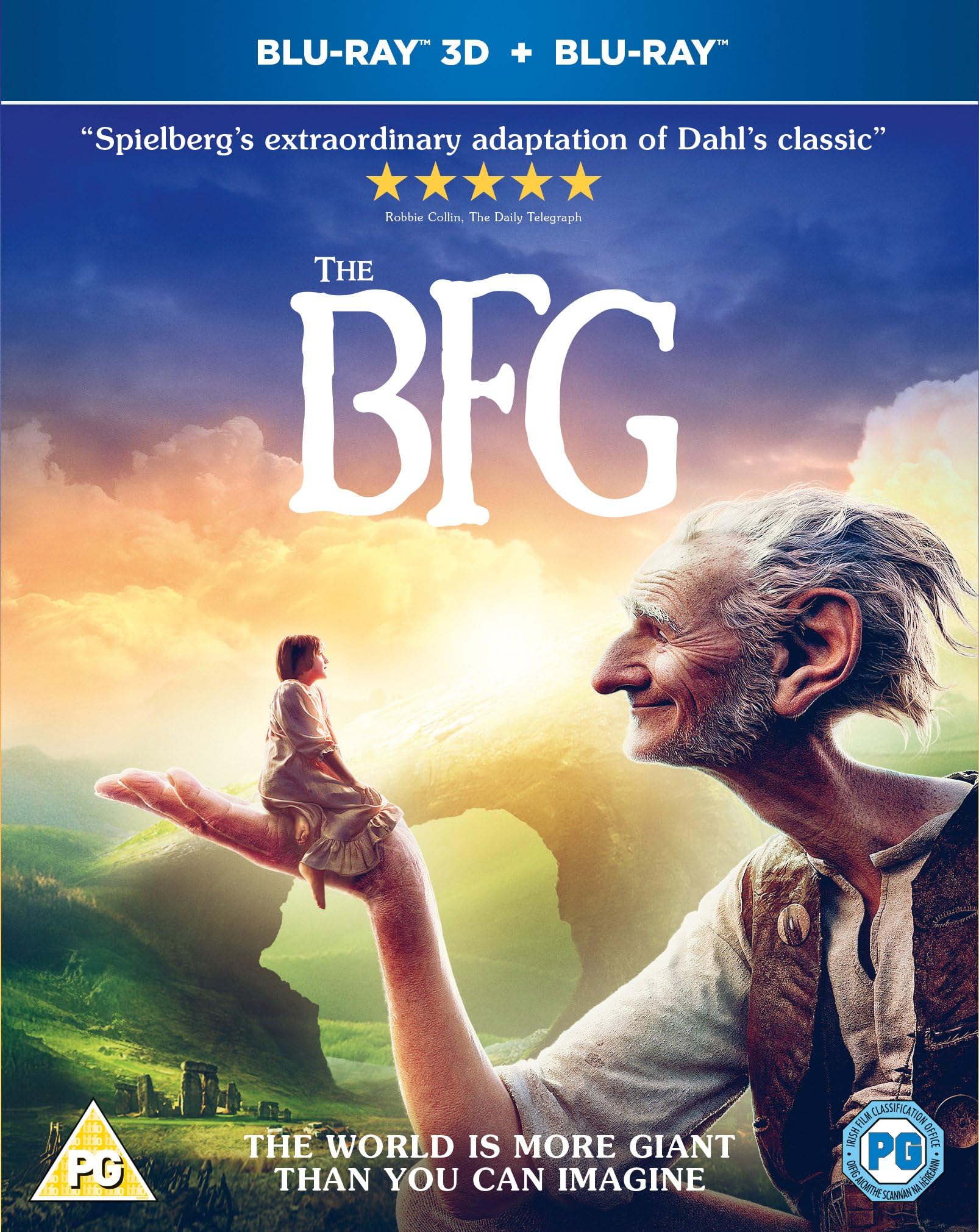 The BFG [Blu-ray 3D + Blu-ray] [2016]