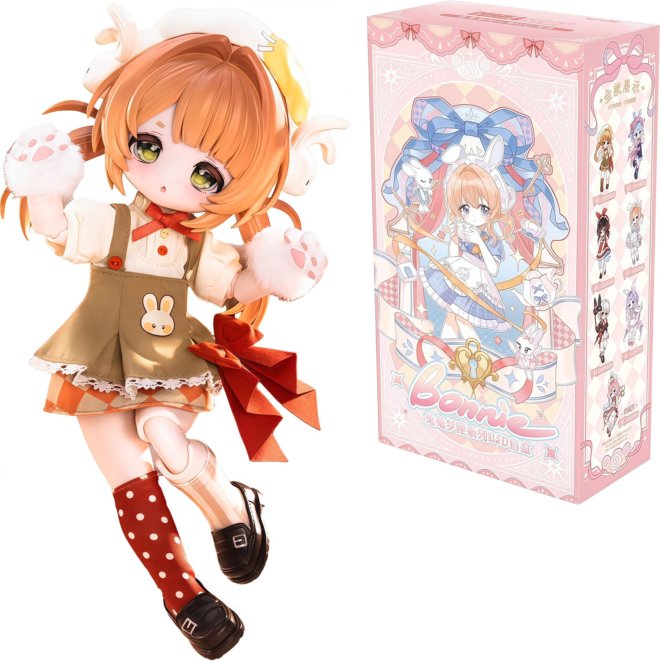 うさぎのビスクドール（六つ子） Amazon.co.jp: Raineed うさぎの夢の匣シリーズ ブラインドボックス 高