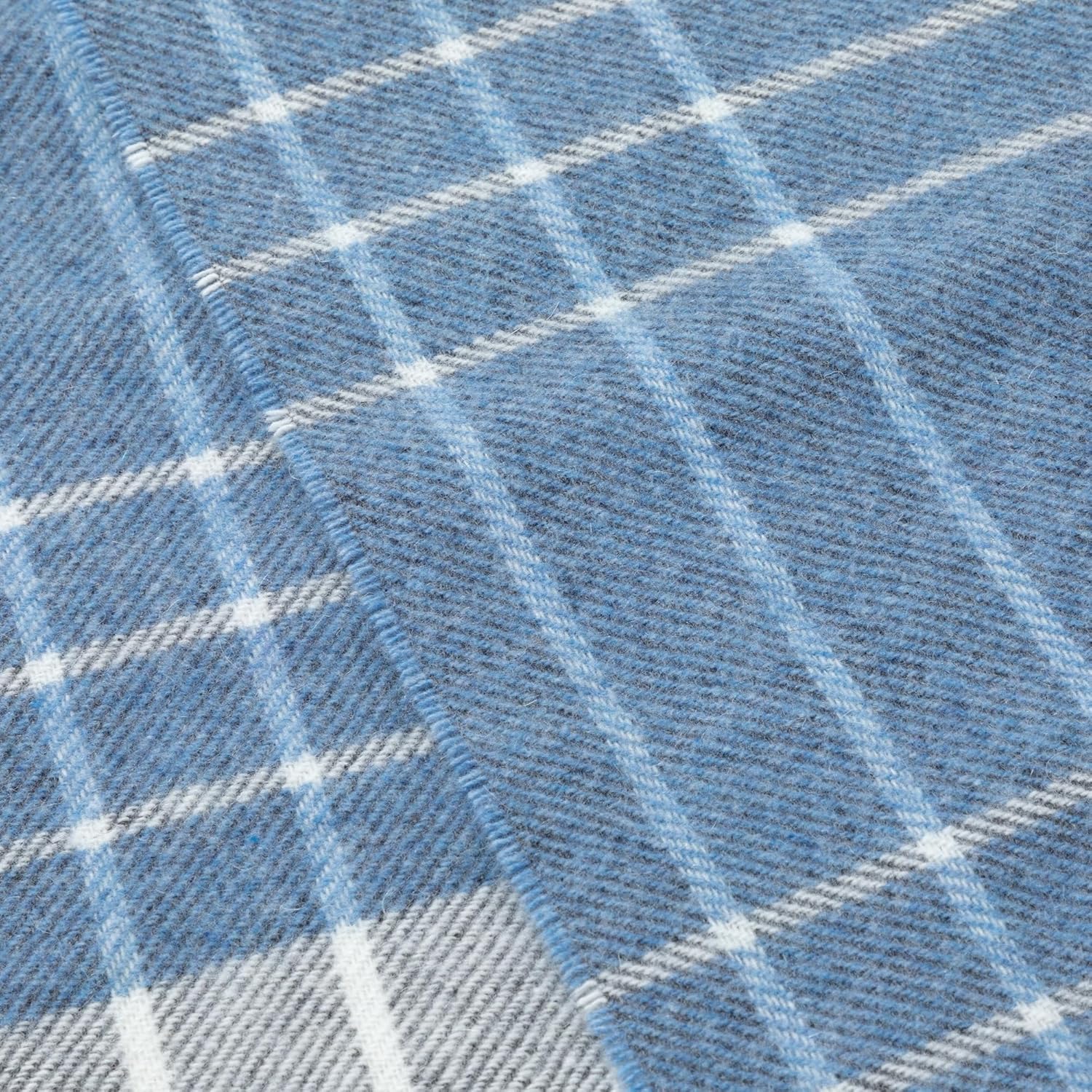 GreaterGood Ukrainian Merino Wool & Cashmere Plaid Scarf – Luxuriously Soft Handcrafted, Fair Trade, Gift for Men & Women - Image 2