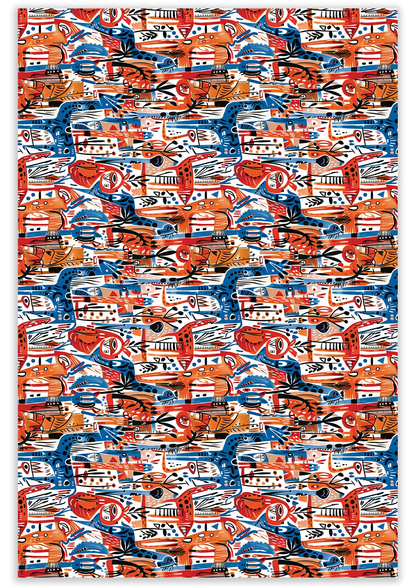 Tapis en Vinyle - Modèle Feuille 120x180 cm - Différentes Tailles, 25 Tailles Disponibles - Grands Tapis en PVC - Tapis de Cuisine, Coureuret de Salon