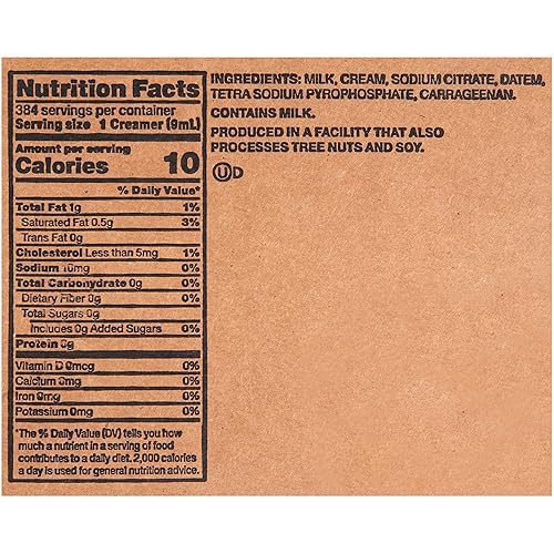 Vista 170 de International Delight Crema de café, caramelo macchiato, crema saborizada refrigerada, botella de 32 onzas líquidas