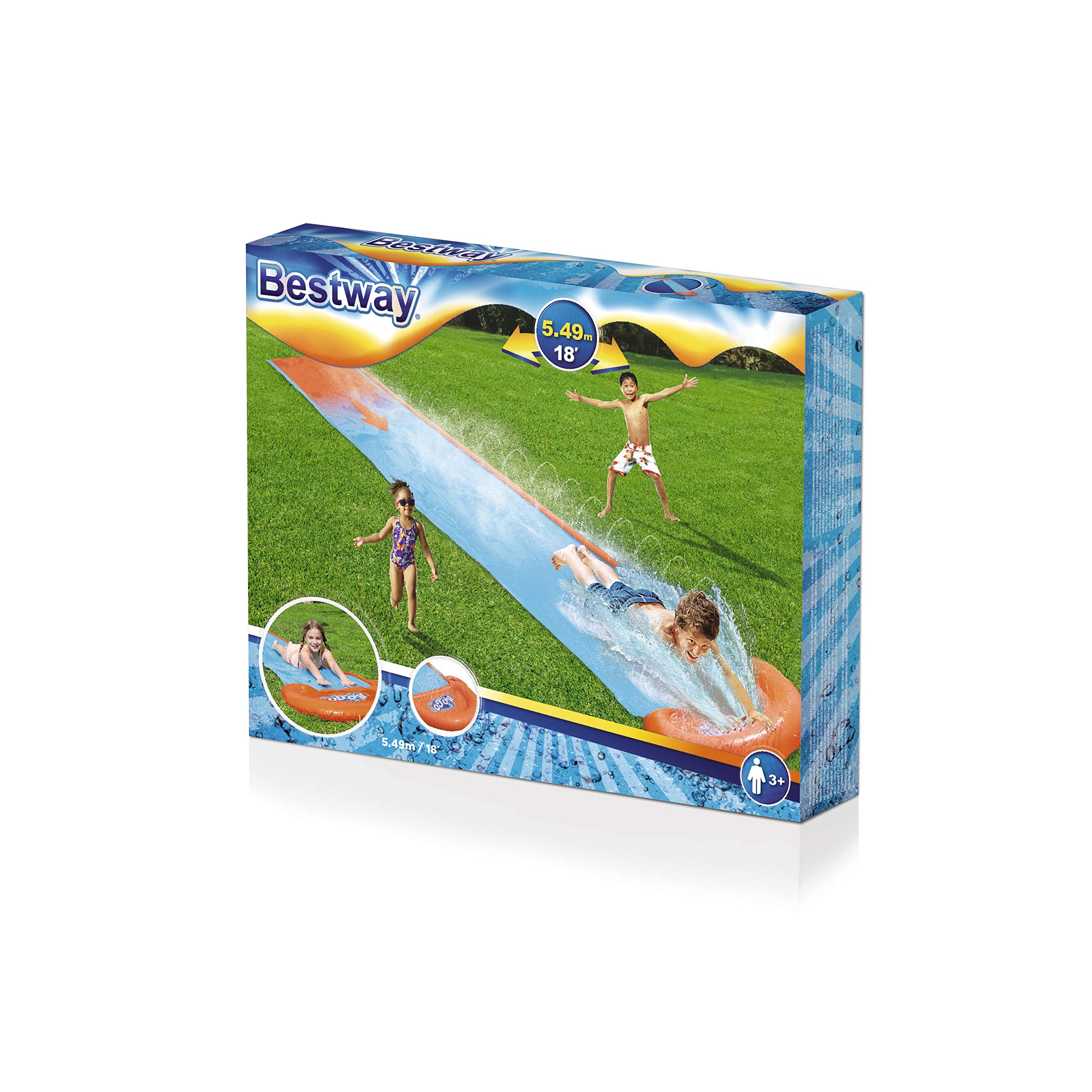 Pista Deslizante Hinchable Bestway H2O Go! Individual 549 cm